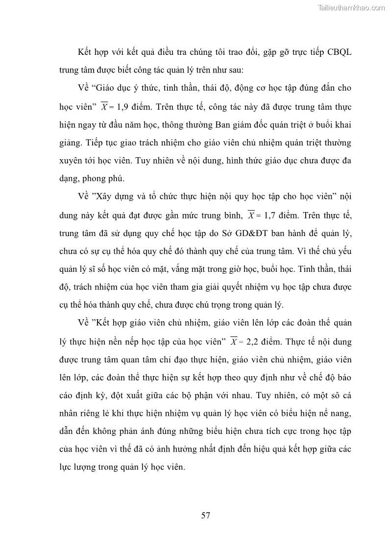 Luận văn thạc sĩ khoa học giáo dục Quản lý dạy học nghề phổ thông tại Trung tâm giáo dục nghề nghiệp - Giáo dục thường xuyên huyện Hòa An, tỉnh Cao Bằng - 6 Trang 68