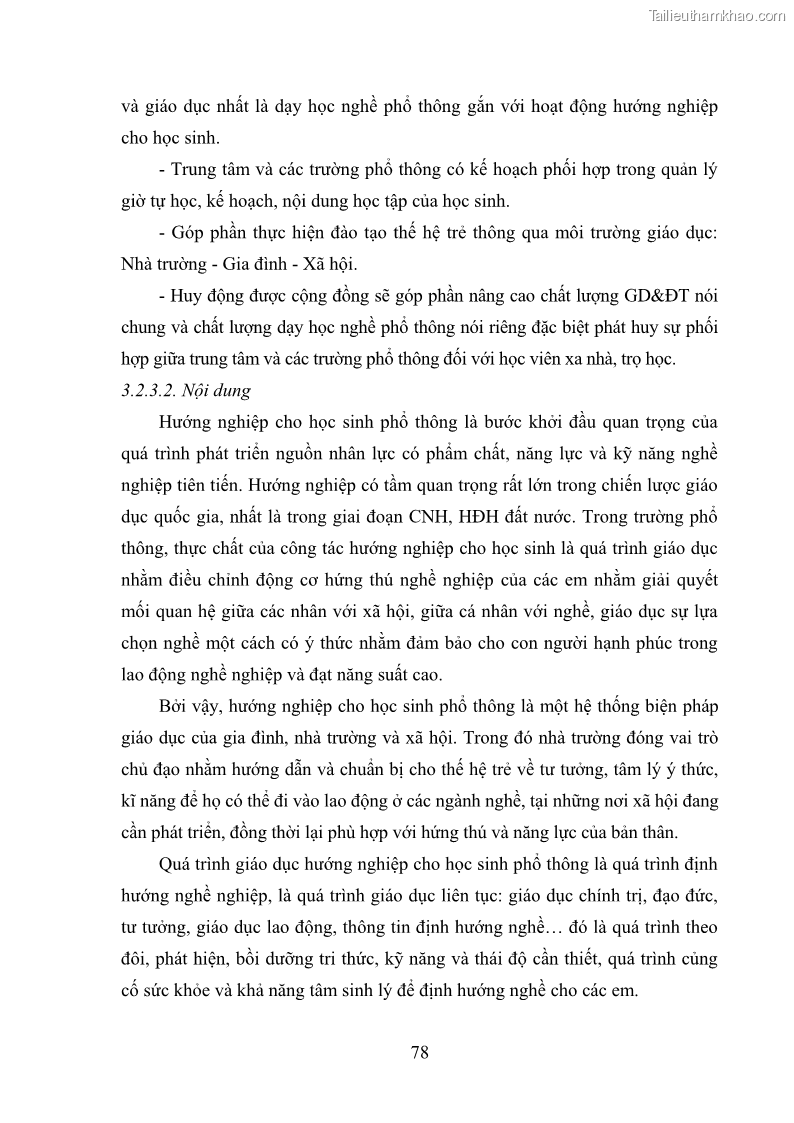 Luận văn thạc sĩ khoa học giáo dục Quản lý dạy học nghề phổ thông tại Trung tâm giáo dục nghề nghiệp - Giáo dục thường xuyên huyện Hòa An, tỉnh Cao Bằng - 8 Trang 89