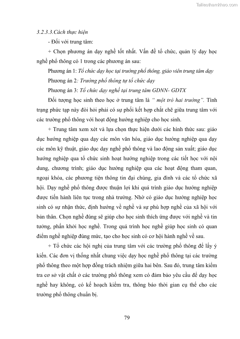 Luận văn thạc sĩ khoa học giáo dục Quản lý dạy học nghề phổ thông tại Trung tâm giáo dục nghề nghiệp - Giáo dục thường xuyên huyện Hòa An, tỉnh Cao Bằng - 8 Trang 90