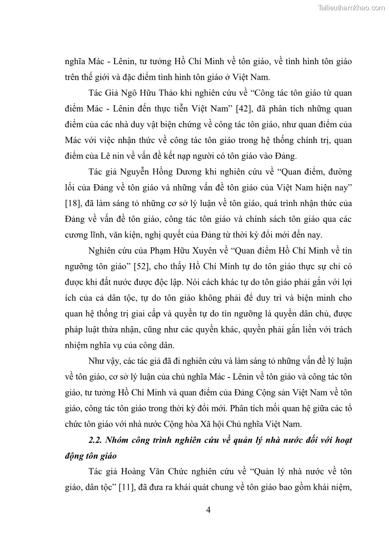 Luận văn thạc sĩ quản lý công Quản lý nhà nước đối với hoạt động của Đạo Phật trên địa bàn tỉnh Vĩnh Phúc - 1 Trang 12