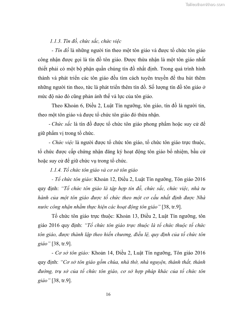 Luận văn thạc sĩ quản lý công Quản lý nhà nước đối với hoạt động của Công giáo trên địa bàn tỉnh Gia Lai - 3 Trang 25