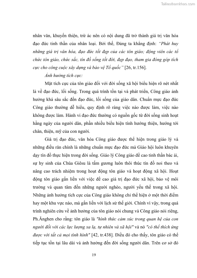 Luận văn thạc sĩ quản lý công Quản lý nhà nước đối với hoạt động của Công giáo trên địa bàn tỉnh Gia Lai - 3 Trang 28