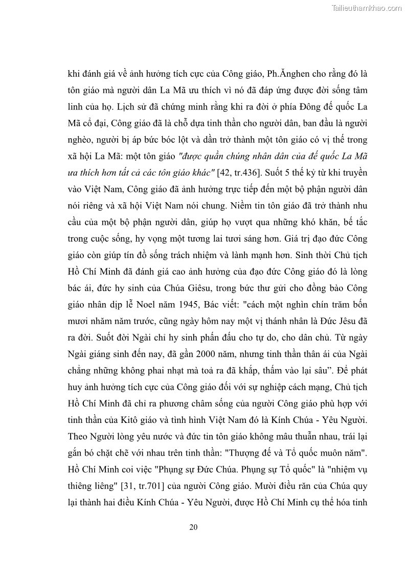 Luận văn thạc sĩ quản lý công Quản lý nhà nước đối với hoạt động của Công giáo trên địa bàn tỉnh Gia Lai - 3 Trang 29