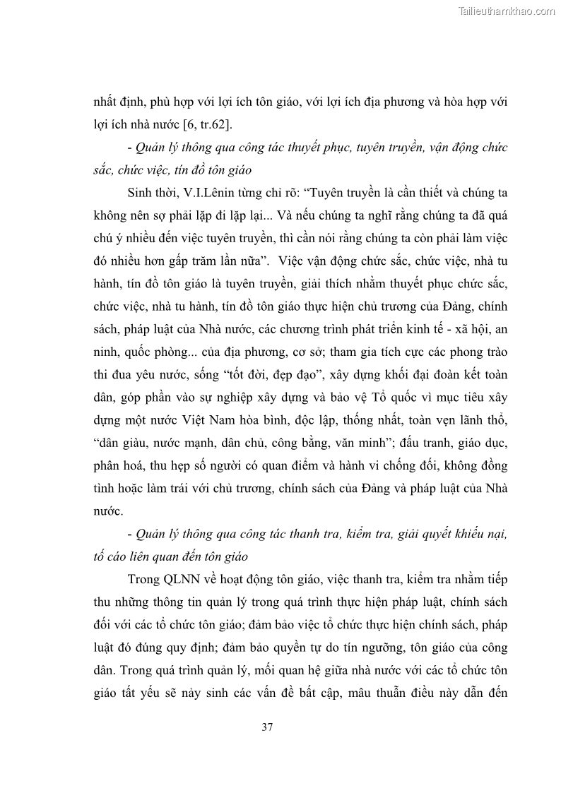 Luận văn thạc sĩ quản lý công Quản lý nhà nước đối với hoạt động của Công giáo trên địa bàn tỉnh Gia Lai - 4 Trang 46