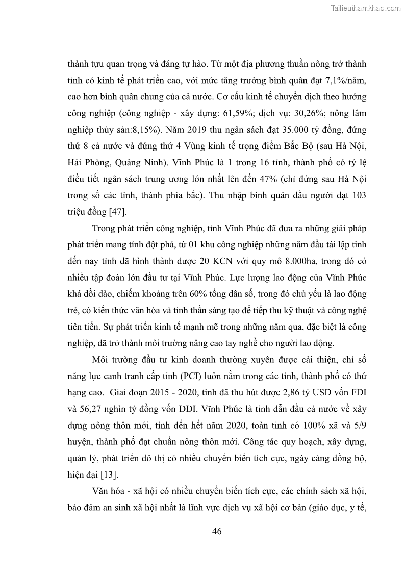 Luận văn thạc sĩ quản lý công Quản lý nhà nước đối với hoạt động của Đạo Phật trên địa bàn tỉnh Vĩnh Phúc - 5 Trang 54