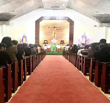 Ảnh 4 Cha Đạo làm lễ Rửa tội cho Giáo Dân Giáo Xứ Đức An Ảnh 5 Nhà thờ 3