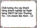Chất lượng cho vay khách hàng doanh nghiệp tại Ngân hàng TMCP Sài Gòn Thương Tín – Chi nhánh Bắc Ninh - 13