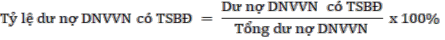 Chỉ tiêu tỷ lệ dư nợ có TSBĐ phản ánh mức độ an toàn của khoản cho vay 3