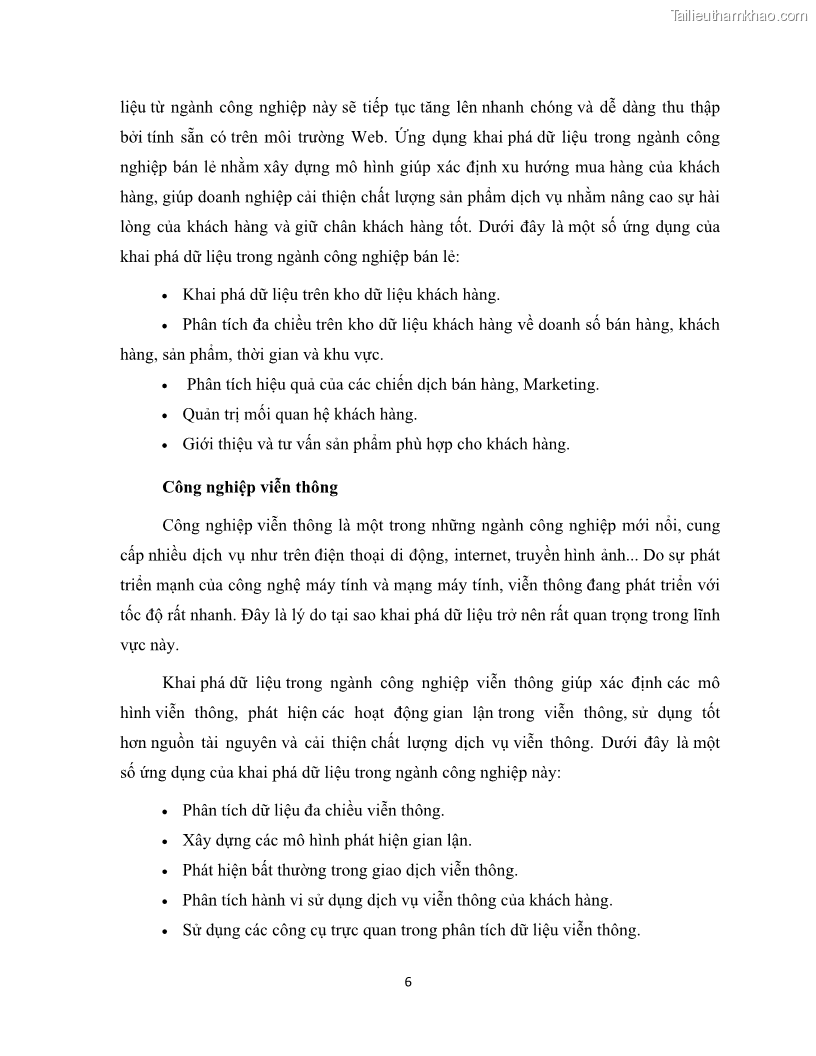 Luận văn thạc sĩ công nghệ thông tin Khai thác dàn tập phổ biến đóng sử dụng cấu trúc DSBV - 2 Trang 17