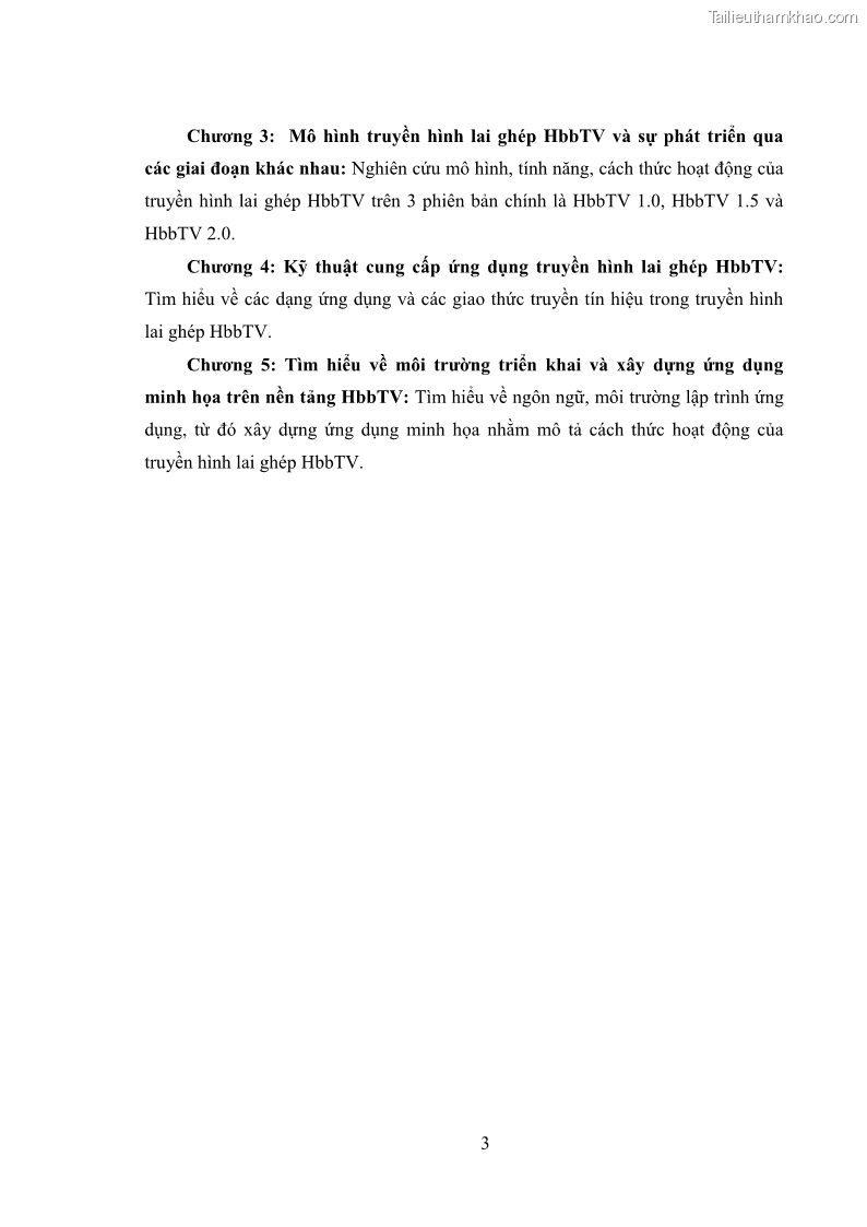Luận văn thạc sĩ công nghệ thông tin Nghiên cứu mô hình truyền hình lai ghép HbbTV và xây dựng ứng dụng minh họa - 2 Trang 13