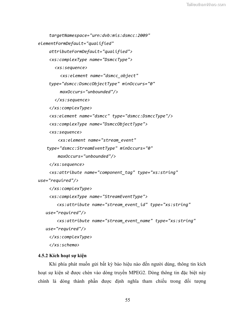 Luận văn thạc sĩ công nghệ thông tin Nghiên cứu mô hình truyền hình lai ghép HbbTV và xây dựng ứng dụng minh họa - 6 Trang 65