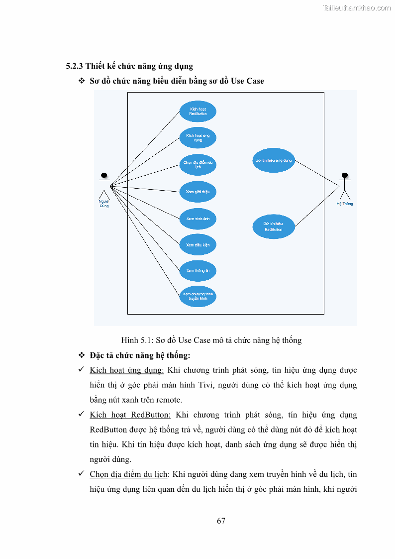 Luận văn thạc sĩ công nghệ thông tin Nghiên cứu mô hình truyền hình lai ghép HbbTV và xây dựng ứng dụng minh họa - 7 Trang 77