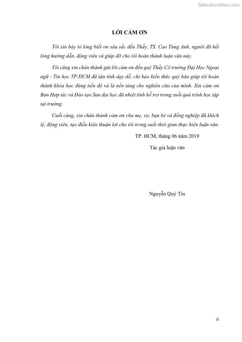 Luận văn thạc sĩ công nghệ thông tin Phương pháp khai thác theo chiều ngang để trích xuất các tập phổ biến - 1 Trang 5