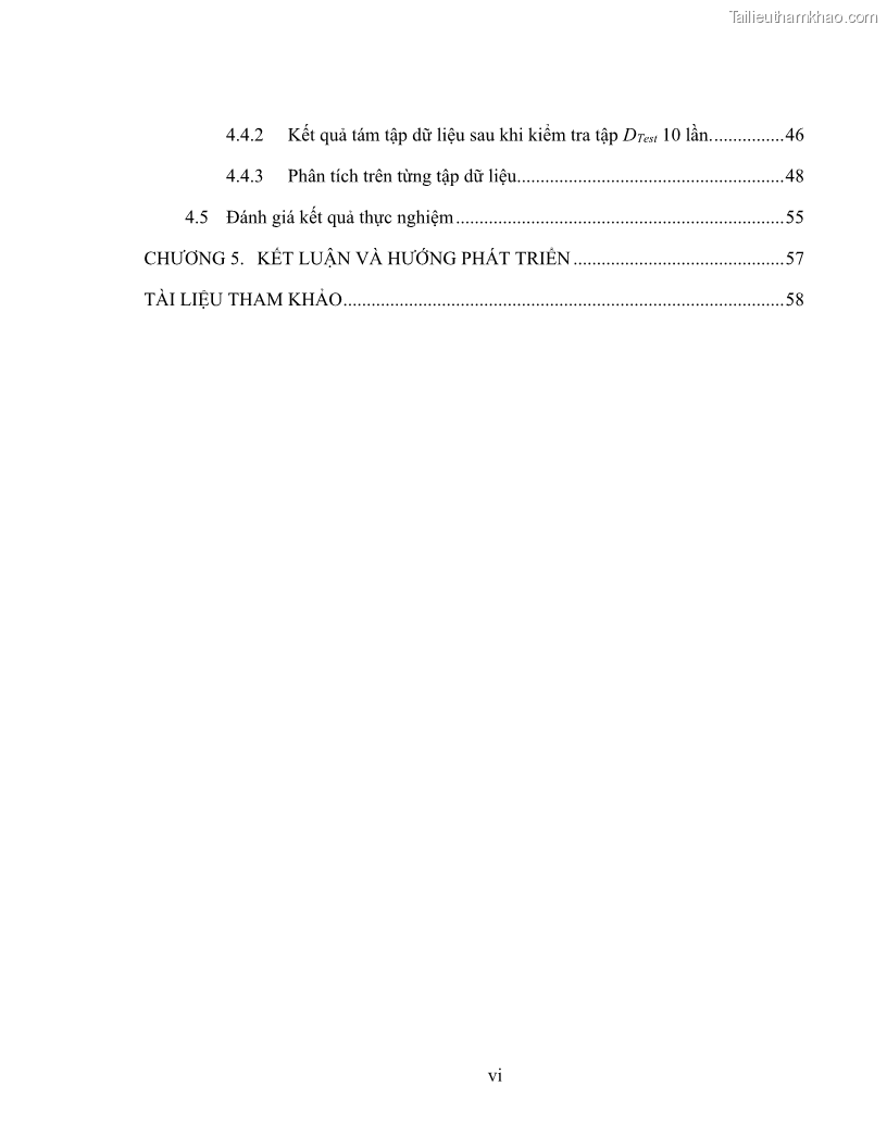 Luận văn thạc sĩ công nghệ thông tin Sử dụng cây quyết định phân lớp dữ liệu mất cân đối - 1 Trang 11