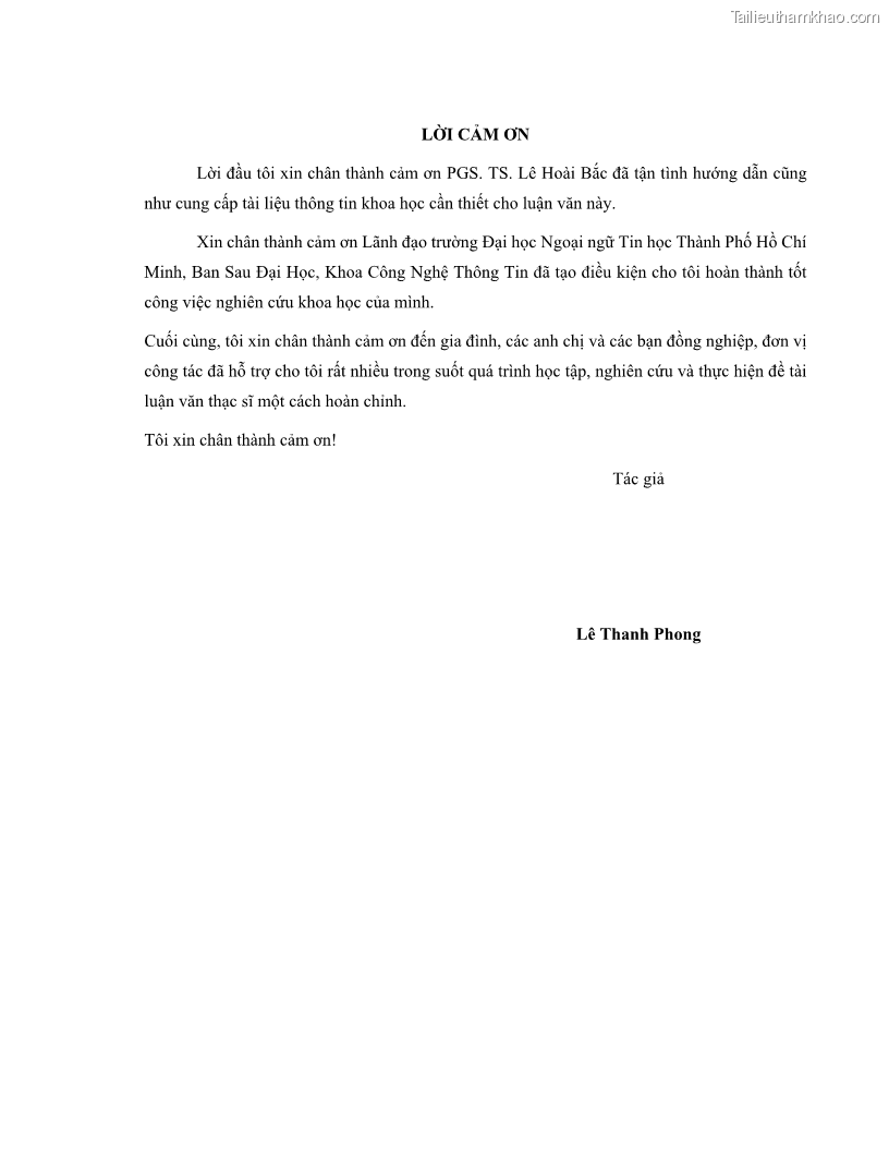 Luận văn thạc sĩ công nghệ thông tin Sử dụng cây quyết định phân lớp dữ liệu mất cân đối - 1 Trang 5