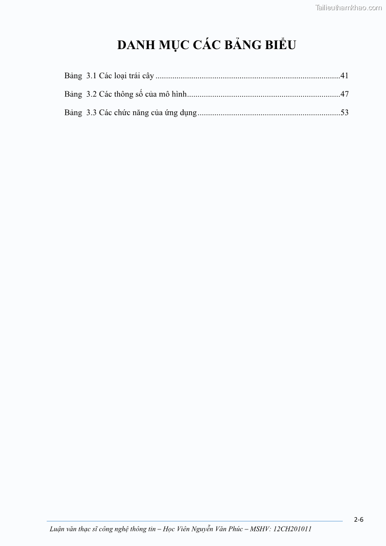 Luận văn thạc sĩ công nghệ thông tin Ứng dụng học sâu trong phân loại trái cây - 1 Trang 8