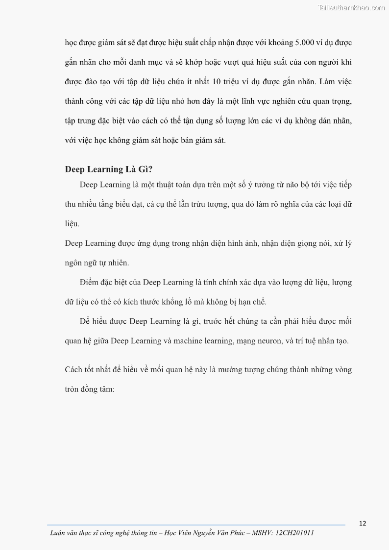 Luận văn thạc sĩ công nghệ thông tin Ứng dụng học sâu trong phân loại trái cây - 2 Trang 22