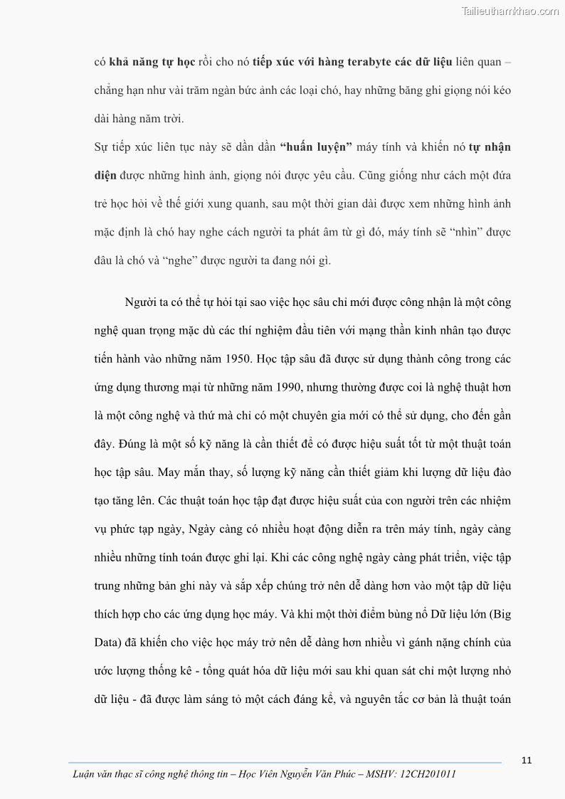 Luận văn thạc sĩ công nghệ thông tin Ứng dụng học sâu trong phân loại trái cây - 2 Trang 21