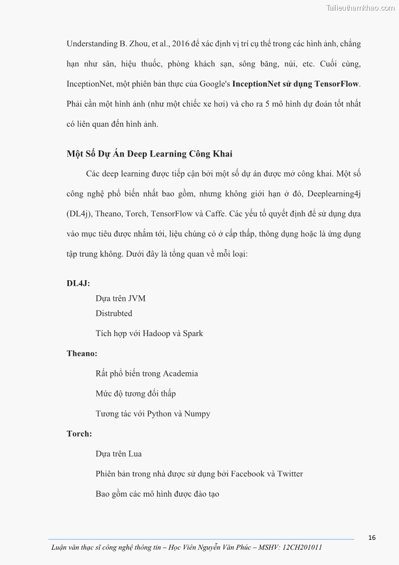 Luận văn thạc sĩ công nghệ thông tin Ứng dụng học sâu trong phân loại trái cây - 3 Trang 26