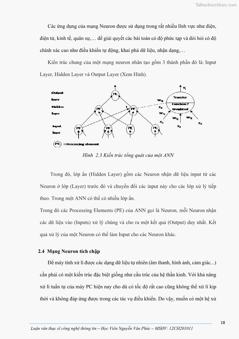Luận văn thạc sĩ công nghệ thông tin Ứng dụng học sâu trong phân loại trái cây - 3 Trang 28