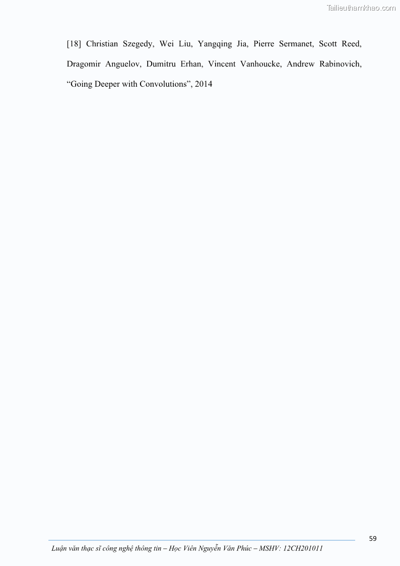 Luận văn thạc sĩ công nghệ thông tin Ứng dụng học sâu trong phân loại trái cây - 6 Trang 69