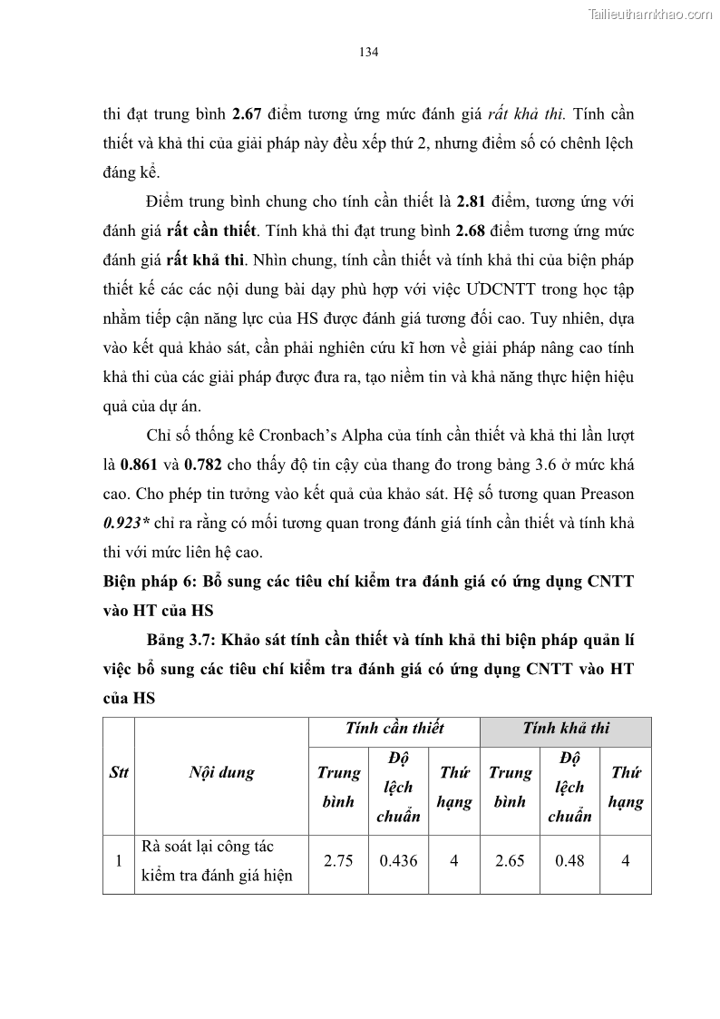 Luận văn thạc sĩ khoa học giáo dục Quản lí ứng dụng công nghệ thông tin trong học tập của học sinh ở các trường tiểu học huyện Bình Chánh thành phố Hồ Chí Minh - 13 Trang 145