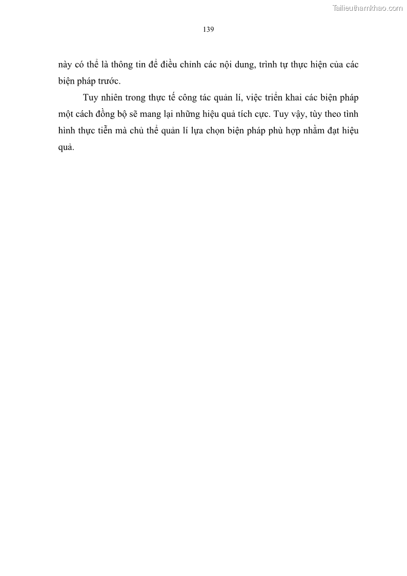 Luận văn thạc sĩ khoa học giáo dục Quản lí ứng dụng công nghệ thông tin trong học tập của học sinh ở các trường tiểu học huyện Bình Chánh thành phố Hồ Chí Minh - 13 Trang 150