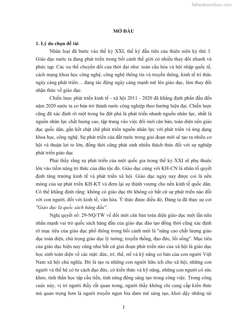 Luận văn thạc sĩ khoa học giáo dục Quản lý bồi dưỡng năng lực dạy học cho giáo viên trung học cơ sở ở huyện Lục Nam, tỉnh Bắc Giang đáp ứng chương trình giáo dục phổ thông mới - 2 Trang 14