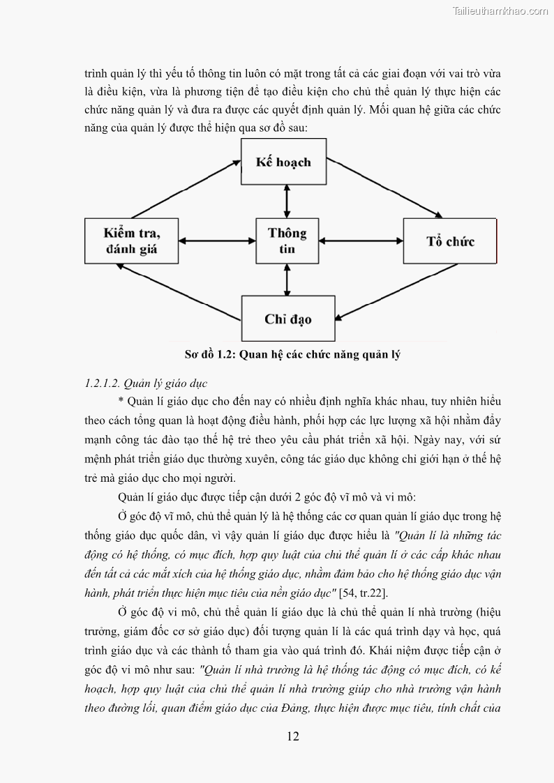 Luận văn thạc sĩ khoa học giáo dục Quản lý bồi dưỡng năng lực dạy học cho giáo viên trung học cơ sở ở huyện Lục Nam, tỉnh Bắc Giang đáp ứng chương trình giáo dục phổ thông mới - 3 Trang 25