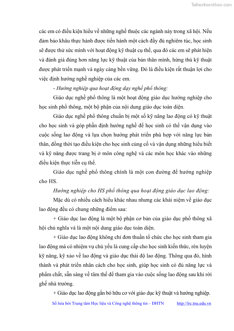 Luận văn thạc sĩ khoa học giáo dục Quản lý bồi dưỡng năng lực tư vấn hướng nghiệp cho giáo viên ở các trường trung học cơ sở huyện Gia Bình, tỉnh Bắc Ninh - 3 Trang 32