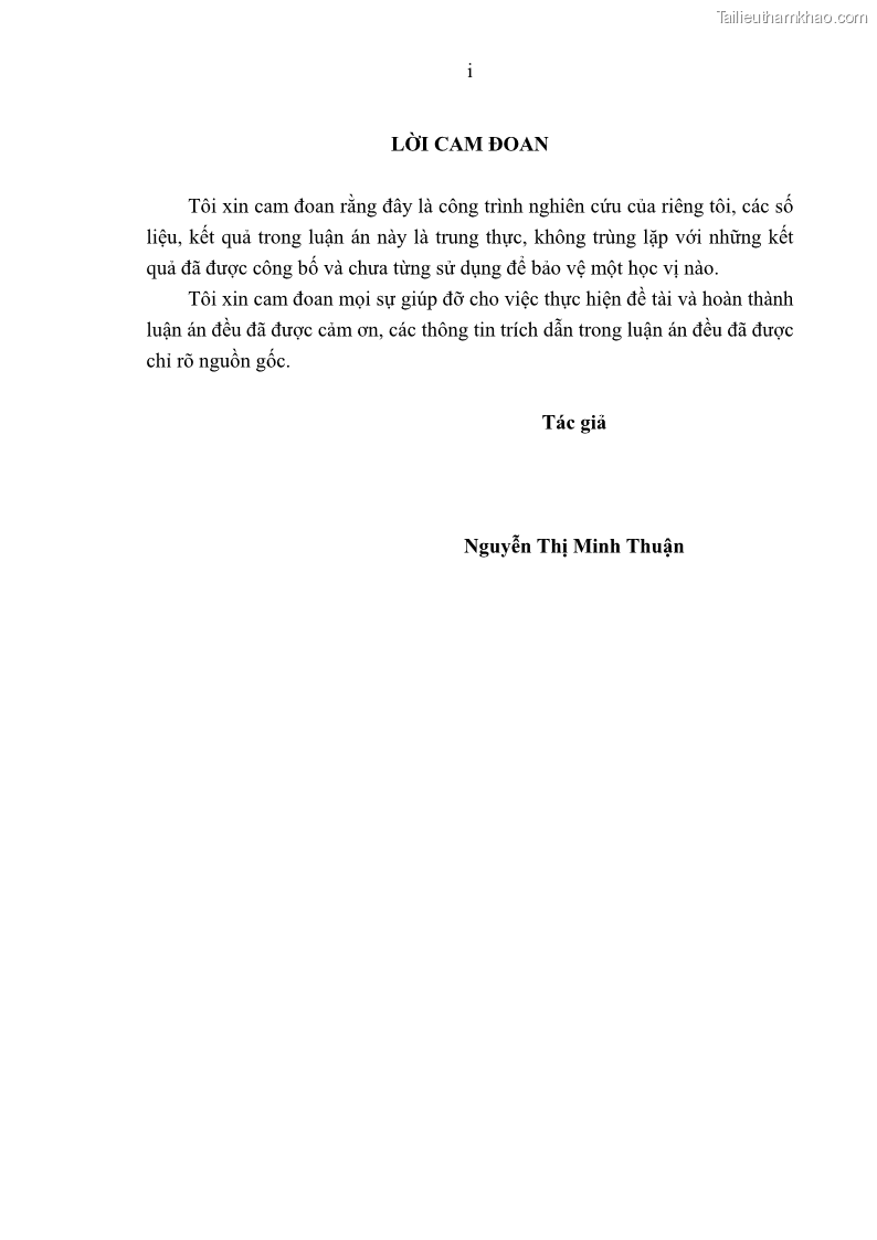 Luận án tiến sĩ chăn nuôi Đặc điểm sinh trưởng và mối tương quan đa hình gen POU1F1 với tính trạng sinh trưởng của dê địa phương Định Hóa - 1 Trang 3