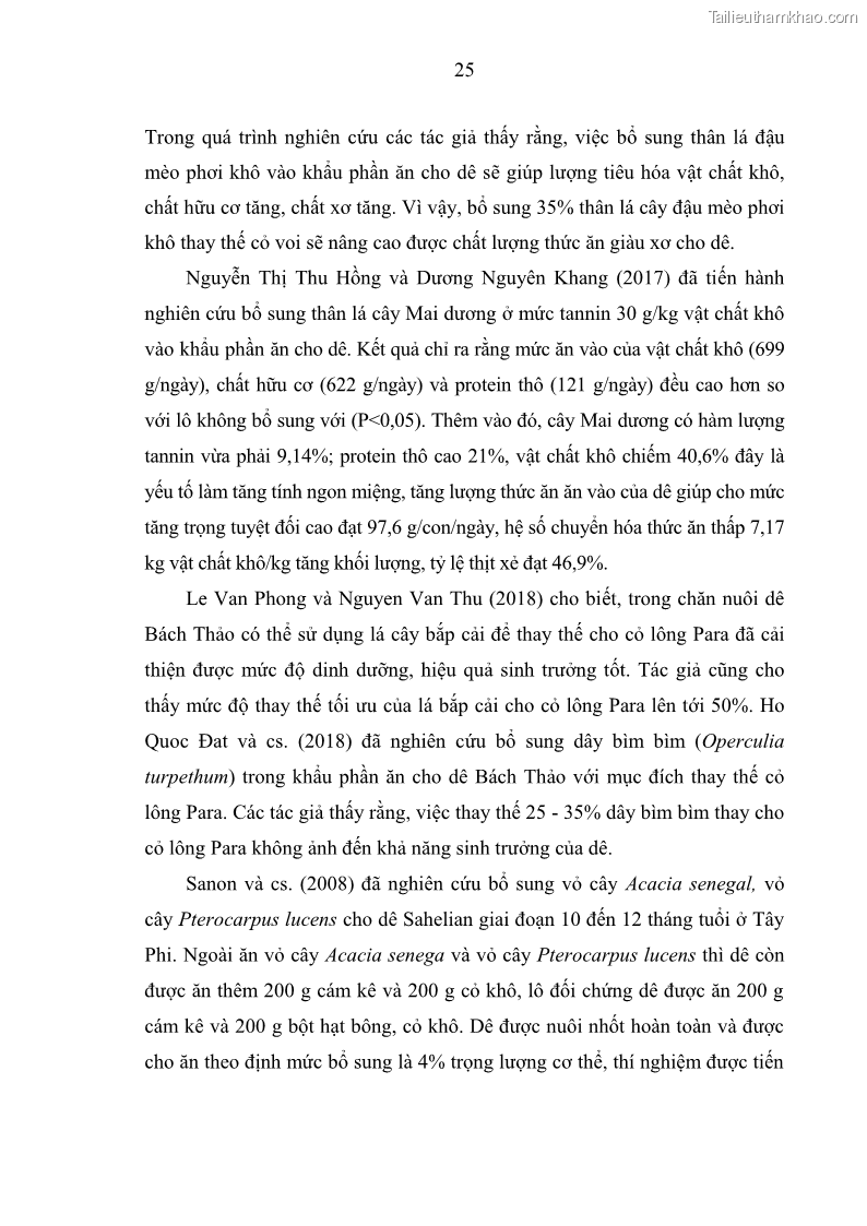 Luận án tiến sĩ chăn nuôi Đặc điểm sinh trưởng và mối tương quan đa hình gen POU1F1 với tính trạng sinh trưởng của dê địa phương Định Hóa - 4 Trang 38