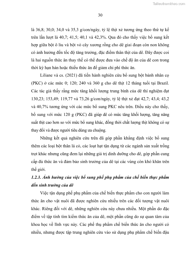 Luận án tiến sĩ chăn nuôi Đặc điểm sinh trưởng và mối tương quan đa hình gen POU1F1 với tính trạng sinh trưởng của dê địa phương Định Hóa - 4 Trang 43