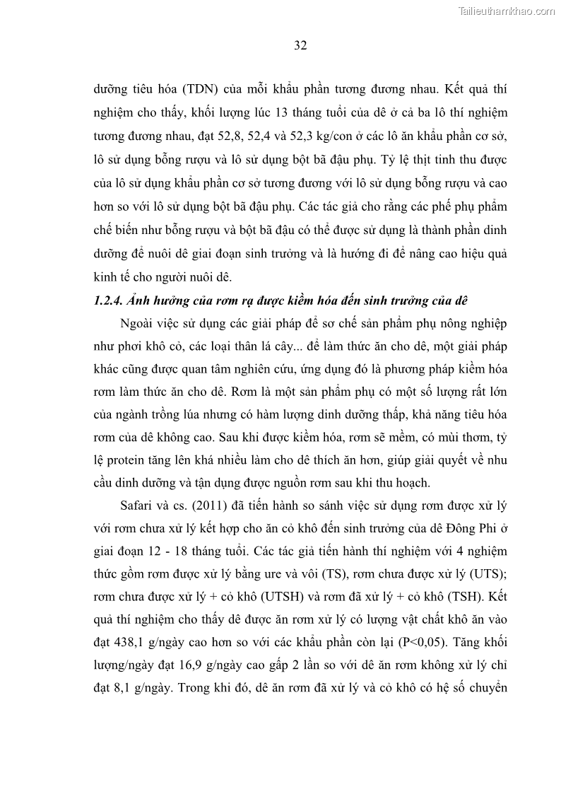 Luận án tiến sĩ chăn nuôi Đặc điểm sinh trưởng và mối tương quan đa hình gen POU1F1 với tính trạng sinh trưởng của dê địa phương Định Hóa - 4 Trang 45