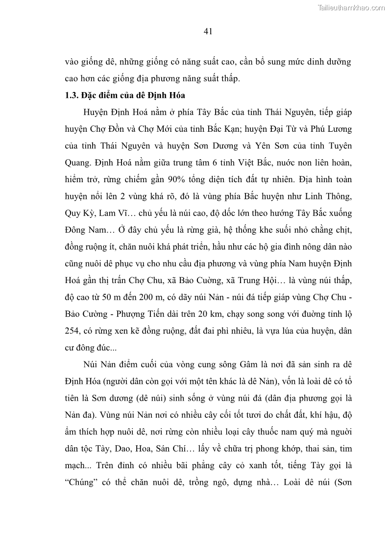 Luận án tiến sĩ chăn nuôi Đặc điểm sinh trưởng và mối tương quan đa hình gen POU1F1 với tính trạng sinh trưởng của dê địa phương Định Hóa - 5 Trang 54