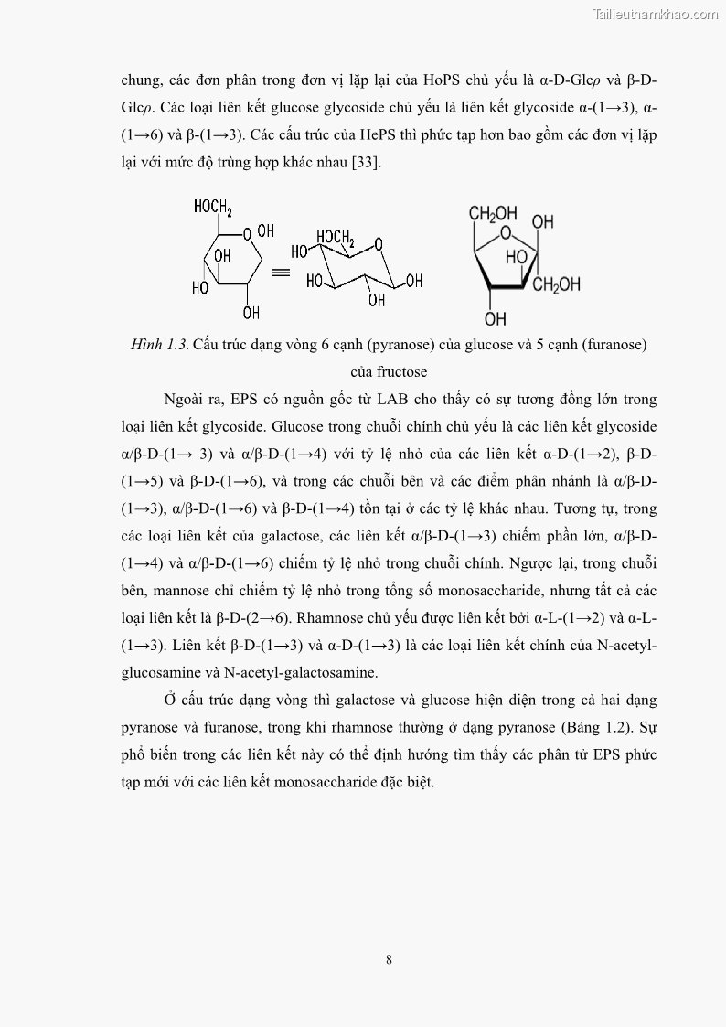 Luận án tiến sĩ công nghệ sinh học Nghiên cứu các điều kiện stress môi trường đến khả năng tổng hợp exopolysaccharides của vi khuẩn Lactobacillus plantarum - 2 Trang 24