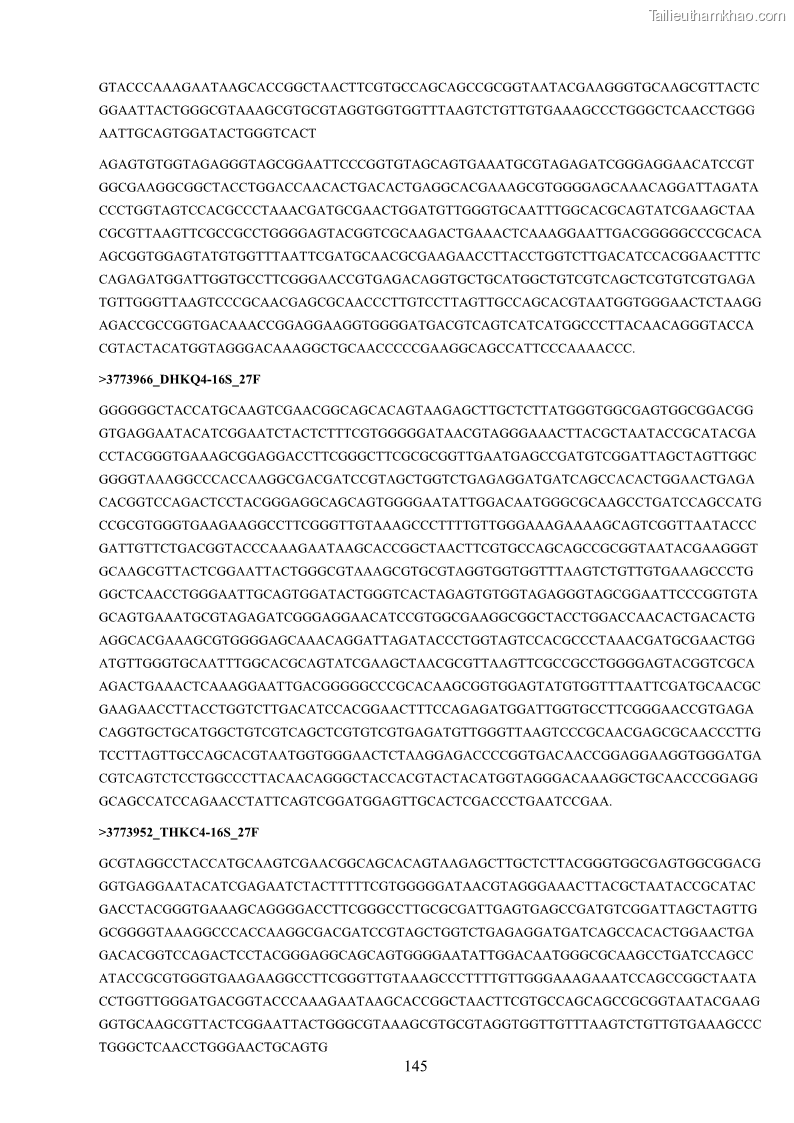 Luận án tiến sĩ công nghệ sinh học Nghiên cứu khả năng ức chế vi khuẩn Xanthomonas sp. gây bệnh loét trên cây chanh của cao chiết phân đoạn từ cây Giao Euphorbia tirucalli L. - 14 Trang 166