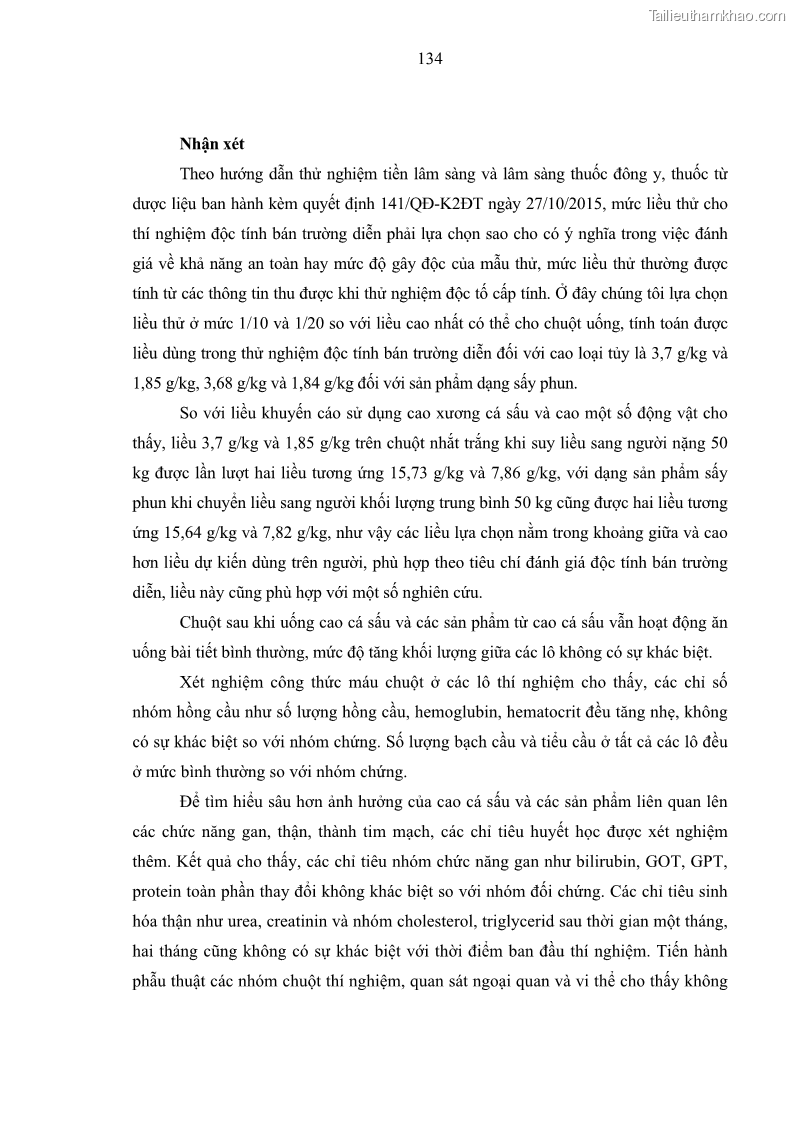 Luận án tiến sĩ công nghệ sinh học Nghiên cứu phát triển sản phẩm thực phẩm từ nguyên liệu cá sấu bằng kỹ thuật hóa sinh - 14 Trang 158