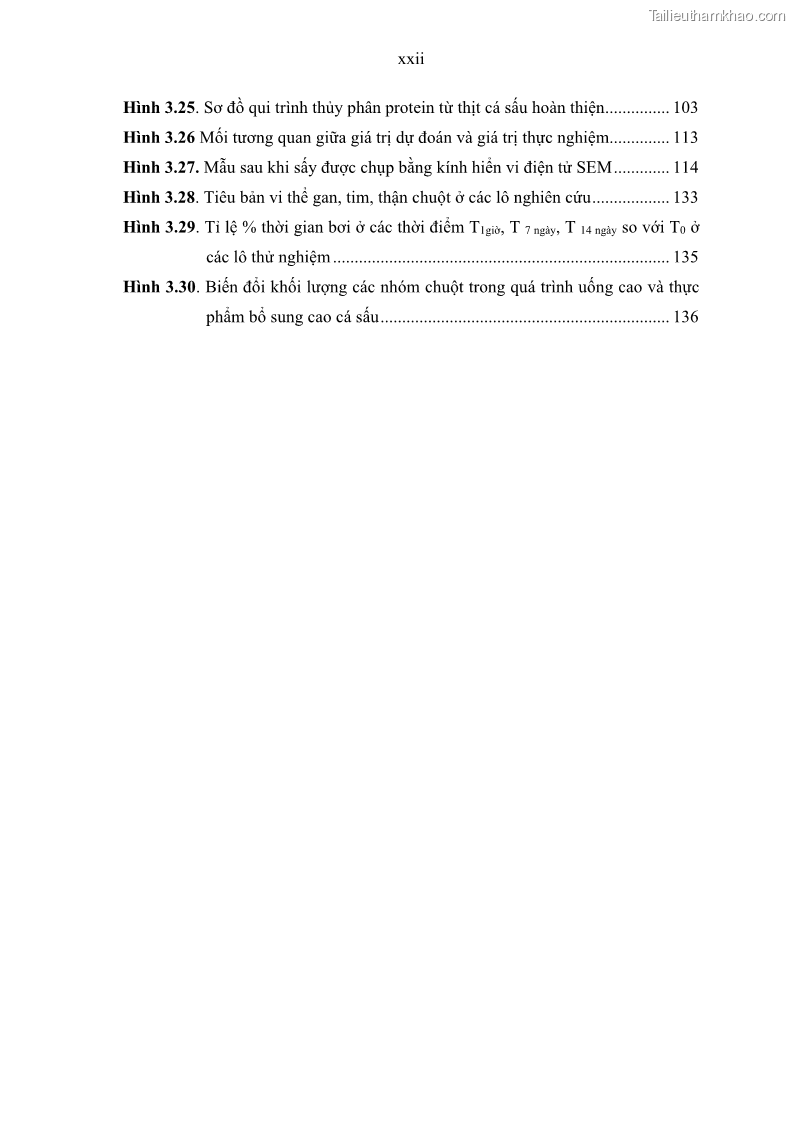 Luận án tiến sĩ công nghệ sinh học Nghiên cứu phát triển sản phẩm thực phẩm từ nguyên liệu cá sấu bằng kỹ thuật hóa sinh - 2 Trang 24