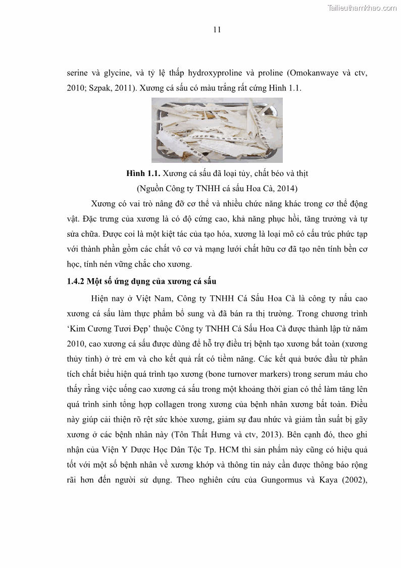 Luận án tiến sĩ công nghệ sinh học Nghiên cứu phát triển sản phẩm thực phẩm từ nguyên liệu cá sấu bằng kỹ thuật hóa sinh - 3 Trang 35