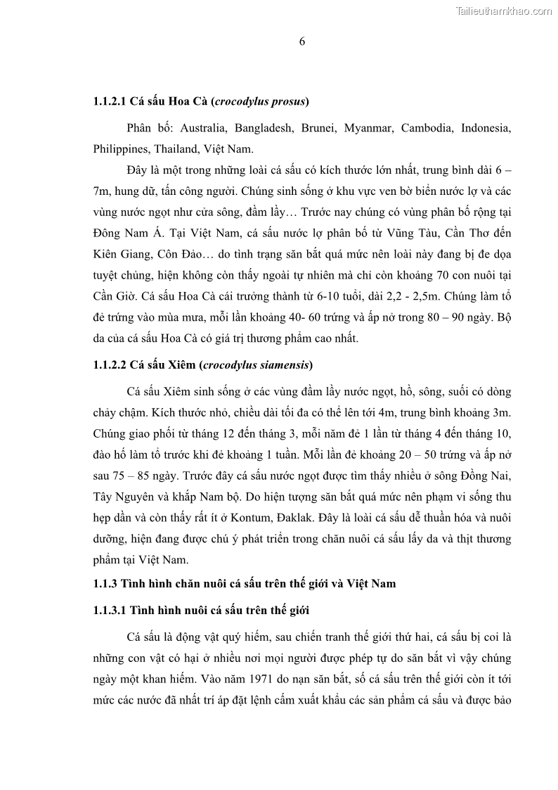 Luận án tiến sĩ công nghệ sinh học Nghiên cứu phát triển sản phẩm thực phẩm từ nguyên liệu cá sấu bằng kỹ thuật hóa sinh - 3 Trang 30