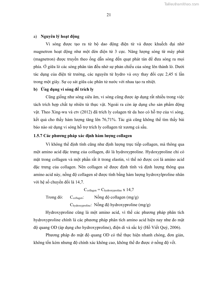 Luận án tiến sĩ công nghệ sinh học Nghiên cứu phát triển sản phẩm thực phẩm từ nguyên liệu cá sấu bằng kỹ thuật hóa sinh - 4 Trang 45