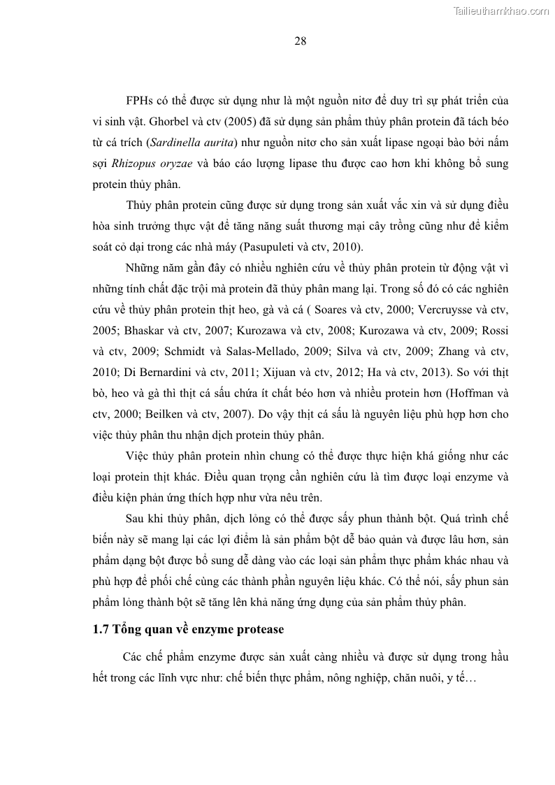 Luận án tiến sĩ công nghệ sinh học Nghiên cứu phát triển sản phẩm thực phẩm từ nguyên liệu cá sấu bằng kỹ thuật hóa sinh - 5 Trang 52