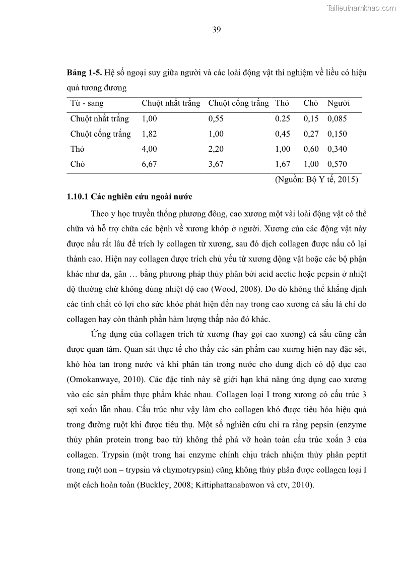 Luận án tiến sĩ công nghệ sinh học Nghiên cứu phát triển sản phẩm thực phẩm từ nguyên liệu cá sấu bằng kỹ thuật hóa sinh - 6 Trang 63