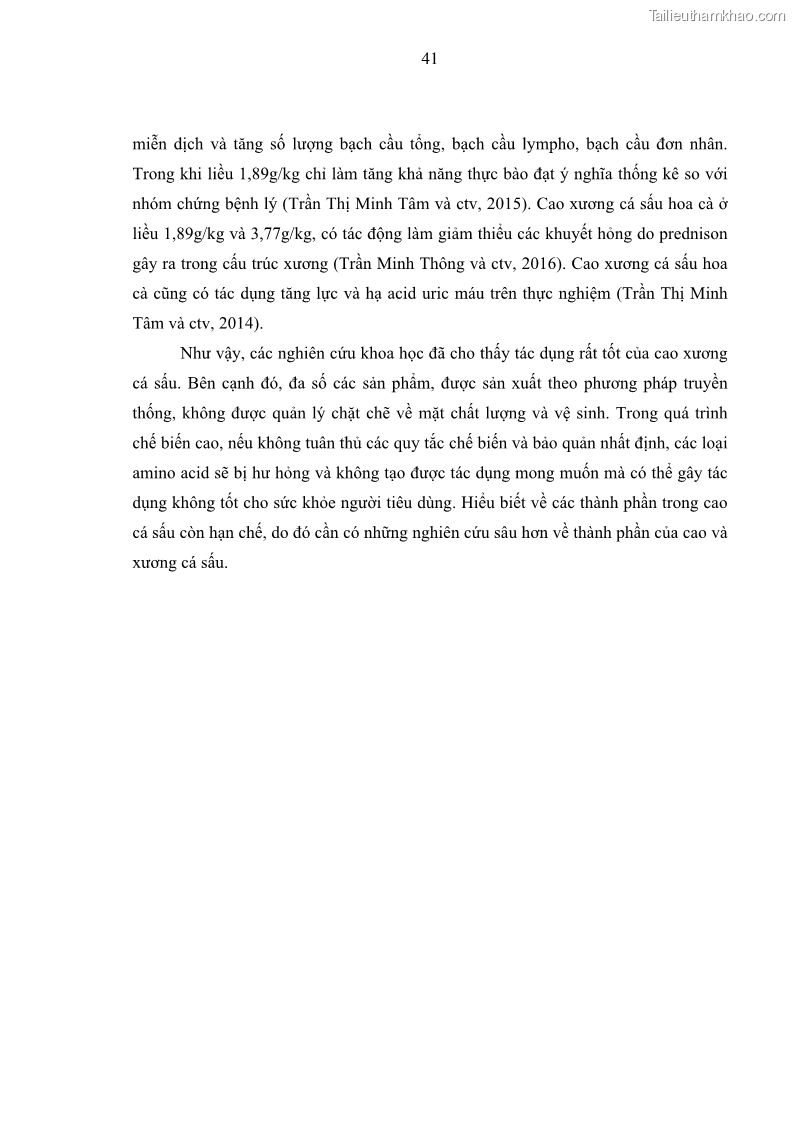 Luận án tiến sĩ công nghệ sinh học Nghiên cứu phát triển sản phẩm thực phẩm từ nguyên liệu cá sấu bằng kỹ thuật hóa sinh - 6 Trang 65