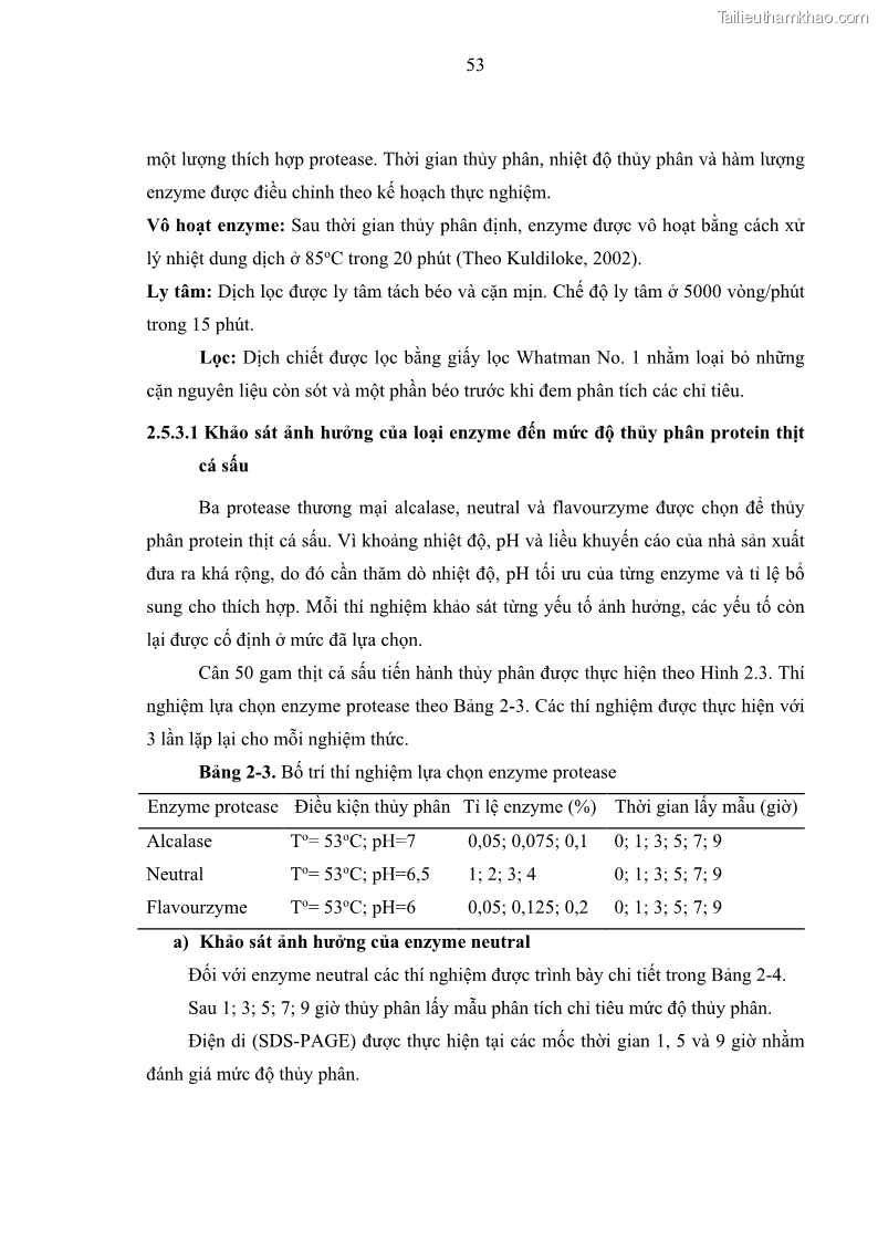 Luận án tiến sĩ công nghệ sinh học Nghiên cứu phát triển sản phẩm thực phẩm từ nguyên liệu cá sấu bằng kỹ thuật hóa sinh - 7 Trang 77