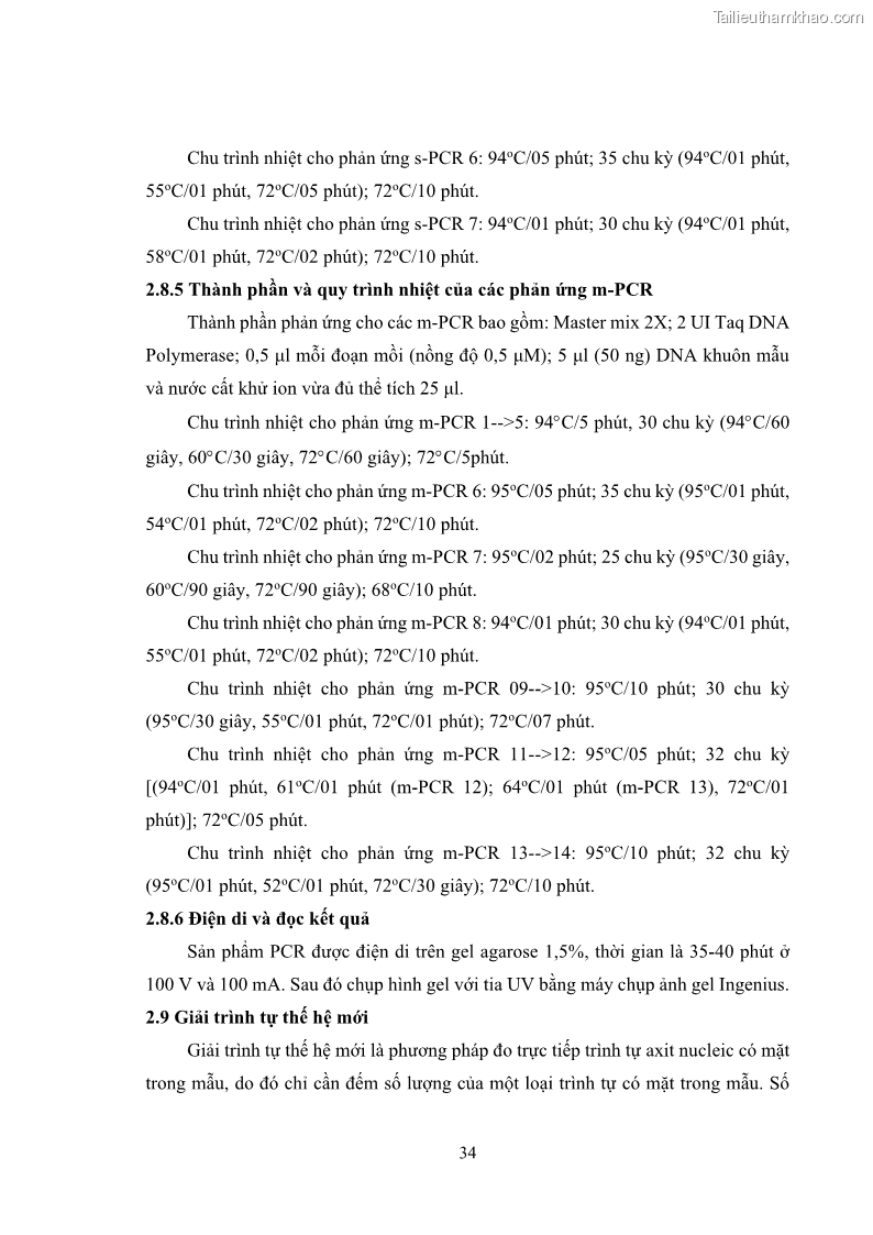 Luận án tiến sĩ công nghệ sinh học Nghiên cứu tính kháng kháng sinh ở mức độ phân tử của Salmonella spp. phân lập từ thực phẩm tại thành phố Hồ Chí Minh - 5 Trang 49
