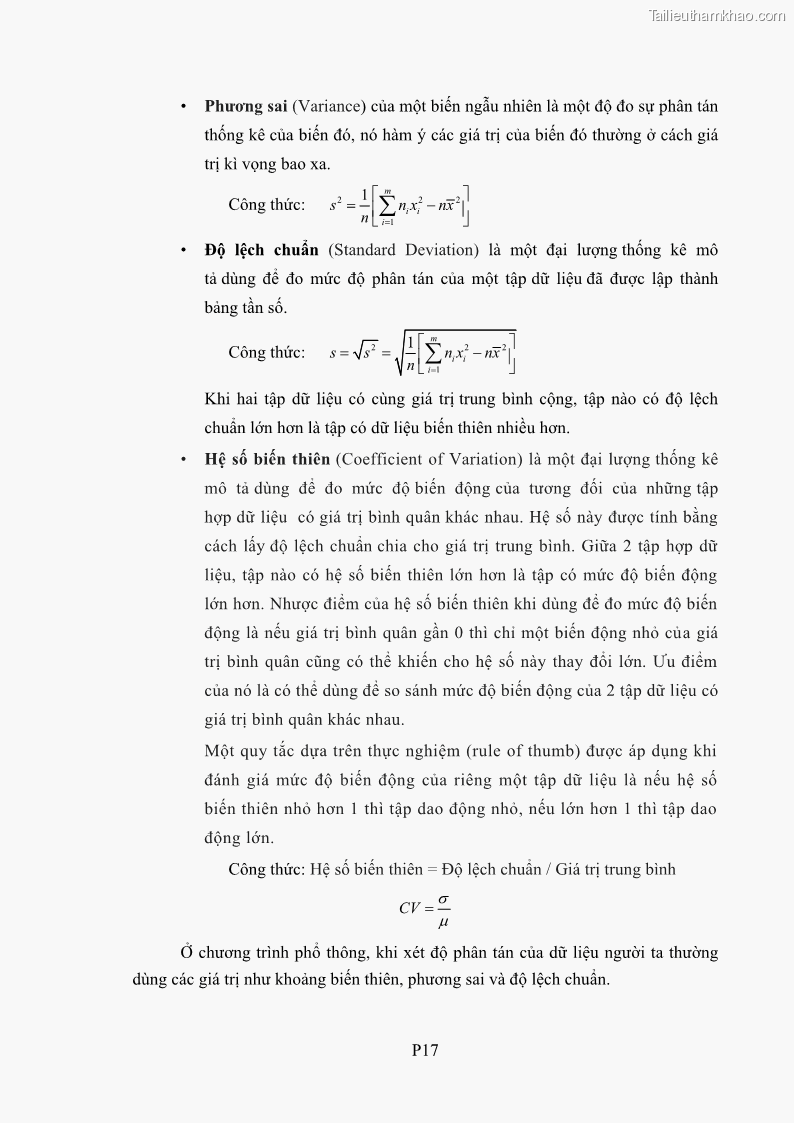 Luận án tiến sĩ giáo dục học Phát triển kiến thức và thực hành nghiệp vụ của giáo viên Toán tương lai để dạy học thống kê - 17 Trang 194