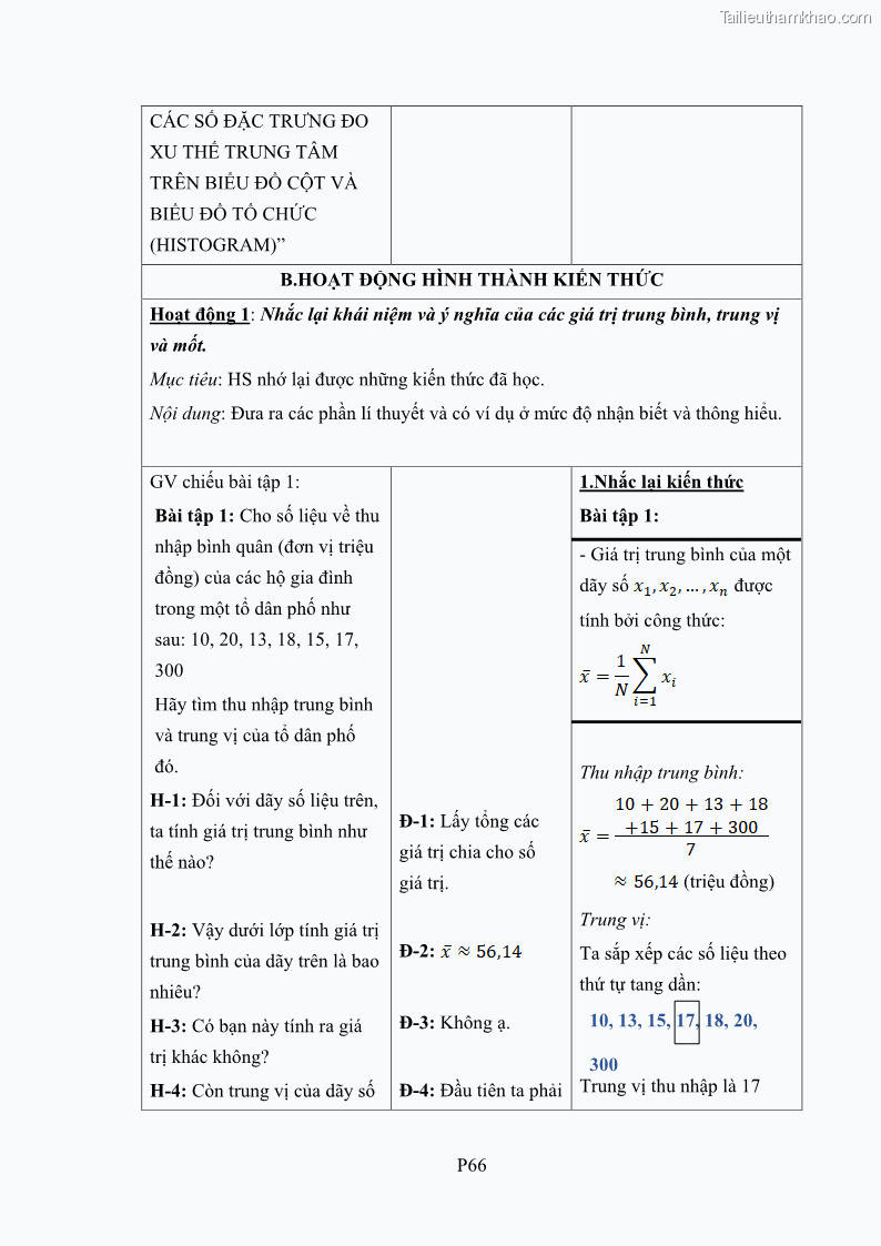Luận án tiến sĩ giáo dục học Phát triển kiến thức và thực hành nghiệp vụ của giáo viên Toán tương lai để dạy học thống kê - 21 Trang 243