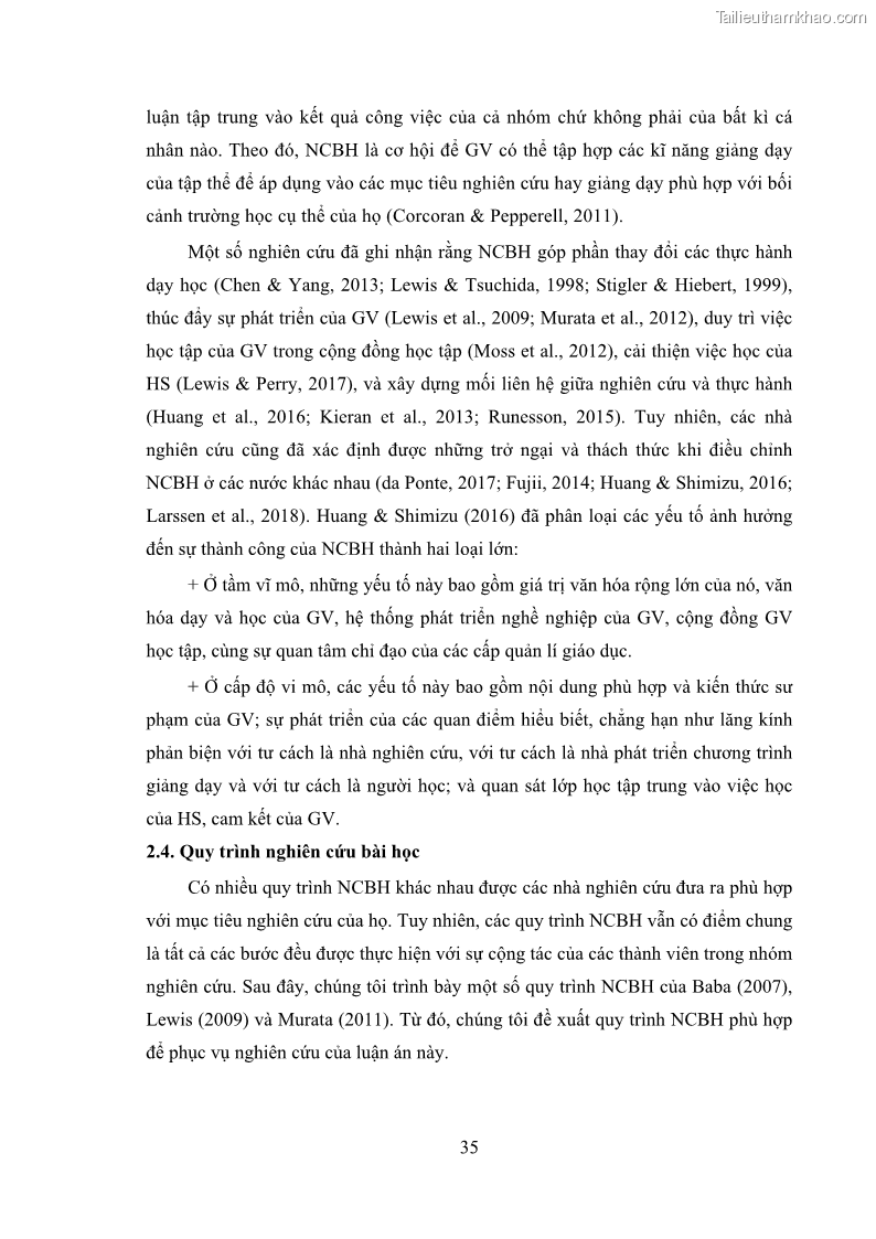 Luận án tiến sĩ giáo dục học Phát triển kiến thức và thực hành nghiệp vụ của giáo viên Toán tương lai để dạy học thống kê - 5 Trang 49